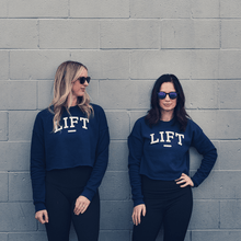 Load image into Gallery viewer, LIFT - Women&#39;s Crop Sweatshirt
