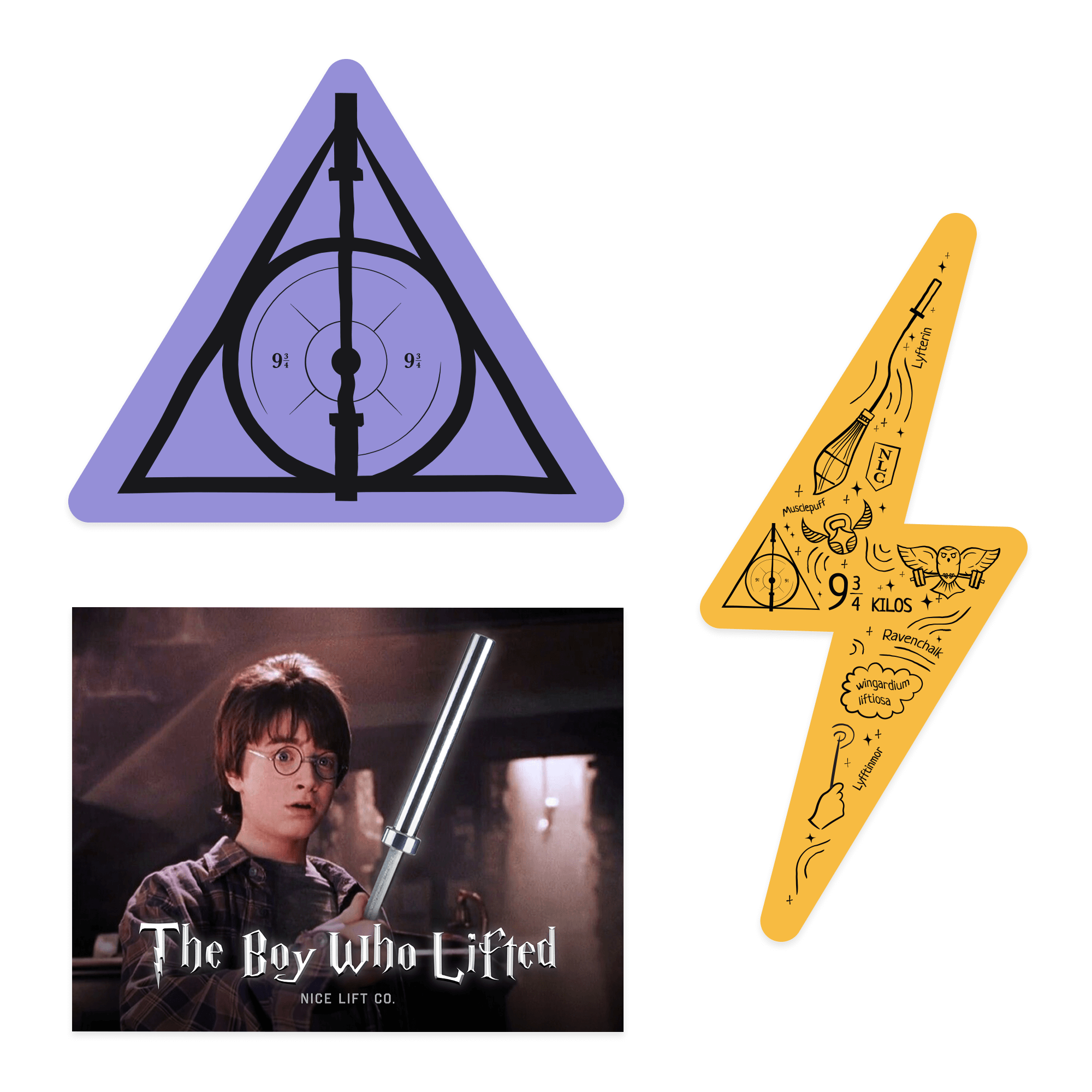 Harry Potter Gadget Decals - Reusable Vinyl Sticker Clings - 27 Sticke –  LindasGifts